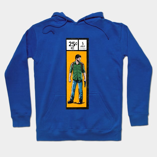 Comic book corner box - Joel The Last of Us fan art Hoodie by MarkScicluna